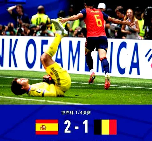 7月15日, 19岁亚马尔助西班牙跻身决赛，法国队铩羽而归