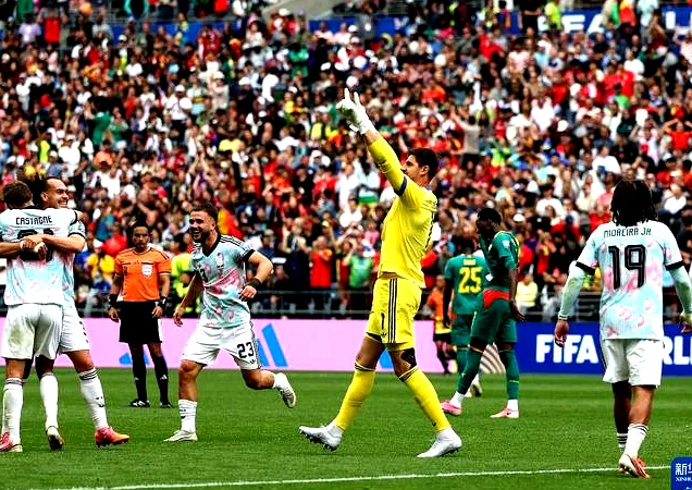 7月15日, 库尔图瓦展望世界杯1/8决赛：全力争胜，无惧挑战